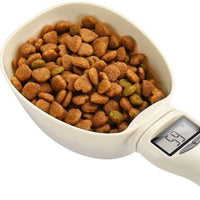 Portable Digital Measuring Spoon Scale Large Capacity Pet Food Scoop Scale Lightweight Baking Measuring Spoon High Precision for Home Bakers