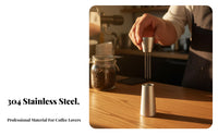 WDT Tool Breaks Up Clumps Coffee Probe Distributor Probe Distribution Tool Includes Storage Stand Espresso Stirrer for Cafe