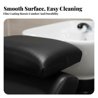 Comfortable Support Shampoo Bed Headrest Provides Comfort Salon Shampoo Bowl Pillow Waterproof for Hairstylists, Barber Shop, Beauty Parlor