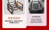 电脑椅懒人沙发椅家用舒适久坐办公椅子网咖椅子卧室电竞椅子 升级全钢架/奶油白+头枕【舒适软包】 靠背可调+轮滑款 尼龙脚
