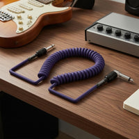 Violet Coiled Guitar Cable PVC Guitar Cable