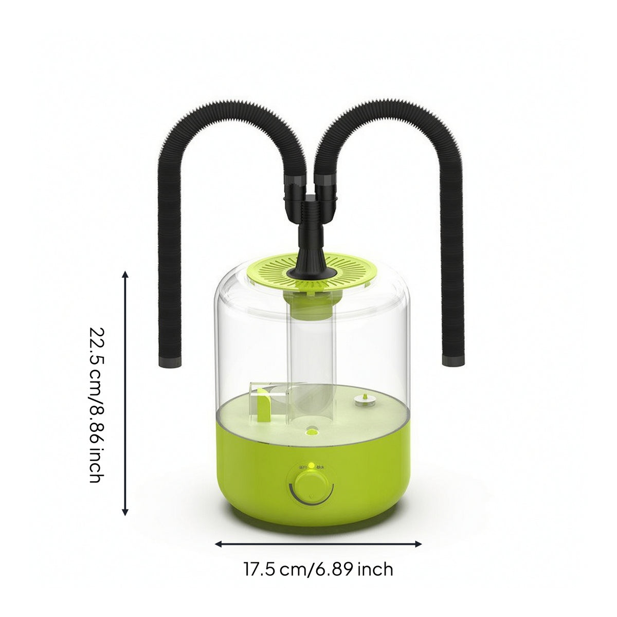 High-Frequency Reptile Humidifier Adjustable Terrarium Humidifier Fine Mist Reptile Fogger Quiet for Amphibian Keepers, Vivarium