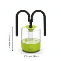 High-Frequency Reptile Humidifier Adjustable Terrarium Humidifier Fine Mist Reptile Fogger Quiet for Amphibian Keepers, Vivarium
