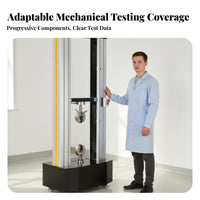 Electronic Tensile Tester Scientific Grade Universal Testing Machine High Precision Computer Managed Load Tester for Lab Technicians, Engineers