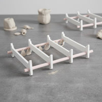 High-Temperature Resistant Reusable Kiln Hanging Bracket Prevents Glaze Sticking Pottery Jewelry Firing Stand Strong Load-Bearing Ceramic Bead Firing Rack Stable Design for Hobbyists, Art Class