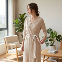 Soft Cotton Tie Belt Slim Narrow Waist Belt Skinny Waist Strap Lightweight for Women, Dresses, Casual Wear