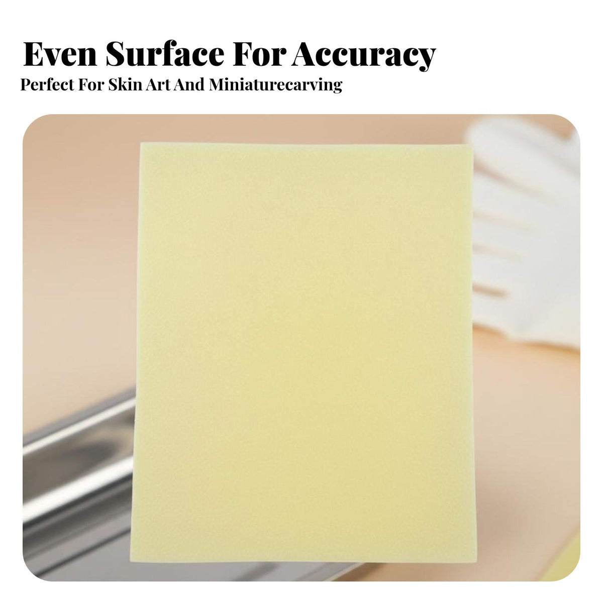 Realistic Texture Blank Practice Sheet Holds Ink Well Simulation Skin Flexible Design Art Supply Portable for Beginners, Apprentices