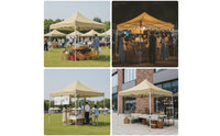 Canopy Tent with Automatic Frame Sun Protection Instant-Setup up Canopy Tent Easy Setup Effortless Shelter for Vendors, Outdoor Events, Farmers Market