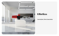 400 Ml Pressure Washer Foam Dispenser Leak-Resistant Pressure Washer Foam Bottle Engineering Grade Car Wash Soap Dispenser for DIY Enthusiasts