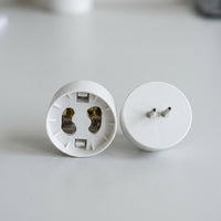 Ceiling Lighting MR16 to GU10 Electrical Adapter, Durable Ceramic Lamp Holder for DIY Lighting, Single Pack Ceramic Base, Lights Ceiling Use