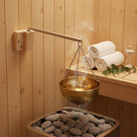 Easy to Install Wall Mounted Aroma Bowl Long-Lasting Sauna Oil Bowl for Spa