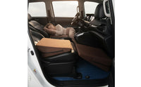 Car Seat Mattress Pad Foldable Car Mattress with Zipper Breathable for Travelers, Road Trips