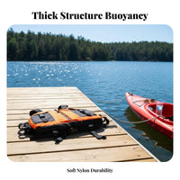 Mature Flotation Vest for All Genders Design Kayaking Flotation Vest Watersports Flotation Vest Universal Size Suits All