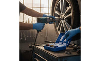 1/2 Inch Drive Thin Wall Socket Set 6-Point Design Shielded Wheel Socket Set Color-Coded Lug Nut Sockets Heat Treated