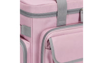 Rolling Stitching Device Bag Wheeled Stitching Device Case with Wheels Portable Trolley Tote Bag with Wheels for Quilters, Crafters, Craft Rooms