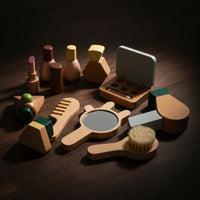 Pretend Makeup Set Imaginative Pretend Play Makeup Set Open-Ended Toy Vanity for Children