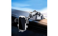 Adjustable Arm Dashboard Windshield Phone Mount Easy Installation Suction Cup Phone Mount Hands Unrestricted Mobile Accessory 360 Degree Rotation for Navigation, Driving