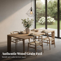 Long Rectangular Dining Table Modern Design Rectangular Dining Table Minimalist design Meeting Room Furniture for Business Owners, Kitchen, Event location
