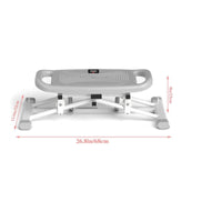 Ski Simulator Stepper Compact Stepper with Resistance Cords Ski Exercise Machine Stable Balancing Machine Non-Slip for Adults