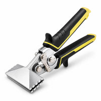 Manual Sheet Metal Bending Plier Compact Edging Plier Spring-Assisted Hand Seamer Two-Handle for Metalworking