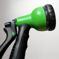 Flexible Garden Hose Set, Expandable Hose with 8-Function Garden Sprayer, TPE/Latex Hose for Irrigation, Car Washing