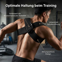 Back Support Belt XXL, Posture Corrector Back for Women Men, Adjustable Back Trainer, Elastic Breathable for 85-95kg