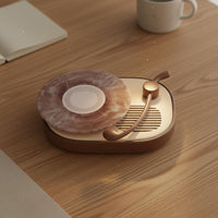 Retro Record Player 360-Degree audio Surround Audio Home Decoration Home Electronics for Desktop, Bedroom