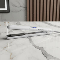 High-Frequency Electric Hair Straightener 90 X 26 Mm Plates Infrared Hair Straightener 360 Degree Swivel Cord Flat Iron Built-in Display