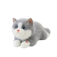 Soft Animal Cat Fuzzy Stuffed Cat Soft Toy for Bedtime, Playroom