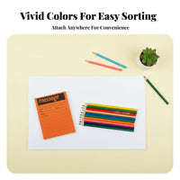 50 Sheets Teleph Single Memo Pad Multi-Color Ph Single Call Y Notes Bright Colors Call Back Notepad for Students, Families, Reception Desk, School