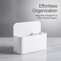 Whiteboard Marker Organizer for Fridge Locker Desk Storage Box for Office Classroom, Wall Mounted Pen Holder