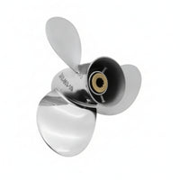 Outboards Boat Propeller Resistant Stainless Steel Propeller Polished for Boats