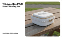 Silic Single Folding Pet Bowl Foldable Pet Bowl Lightweight for Cat Owners, Commuters, Outdoor, Car Trips, Daily Walks