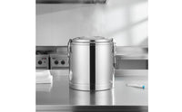 Stainless Steel Insulated Barrel Long-Lasting Construction Hot and Cold Soup Container Insulated Beverage Dispenser Comfortable