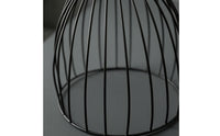 Lamp Shade Frame with Wire Cage Industrial Birdcage Lamp Shade Birdcage Lampshade Retro Hardware Vintage for DIYers, Cafe