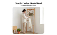 Space-Saving complimentarystanding Corner Coat Tree With Hanging pegs L-Shaped Corner Rack Simple Design Gsideent Stand Stable and long-lasting for Homeowners, Families, Students, Bedroom, Entryway, Living Room, Apartment