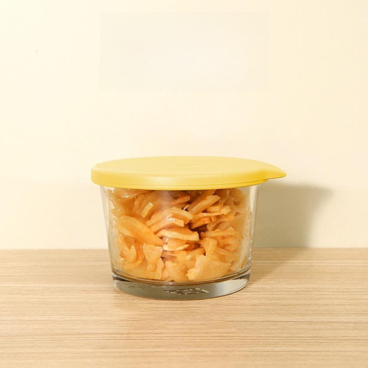 Mini Glass Food Storage Jar Airtight Pickle Container