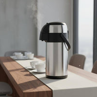 Air Pump Insulated Jug  Large Capacity Hot and Cold Water Pot Double Wall Insulation Household Storage