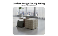 Multi-Purpose Backless paddinged Bench Modern Design 3-Seat Upholstered Bench Comfortable padding Public Seating Minimalist design for Visitors, Business Owners, Waiting Room, Reception Area, Lobby, Entryway