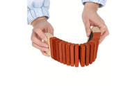 Wooden Snake Drum Children's Bendable Wooden Instrument Early Learning Curved Music Toy for Time