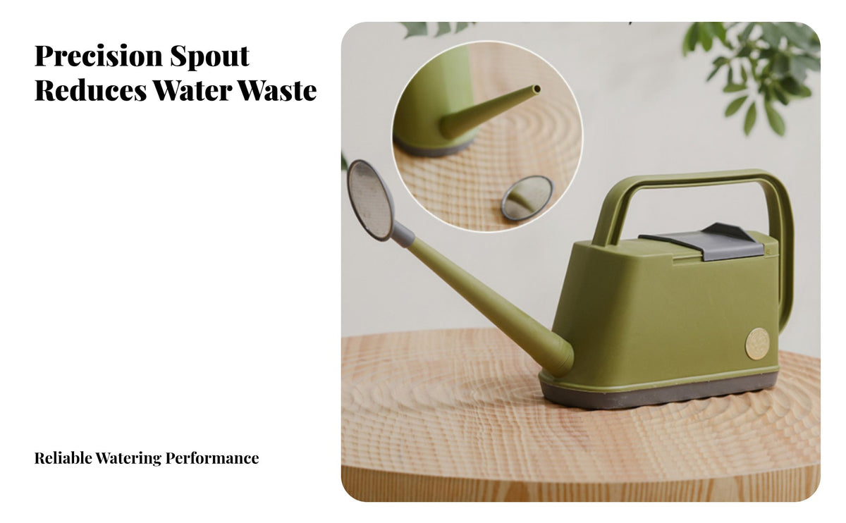 Long Spout Watering Can Lightweight Watering Can 4L Garden Waterer for Patio, Balcony, Indoor
