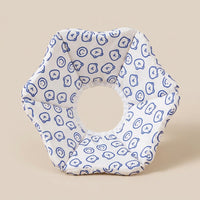 Pet Cone with Cartoon Pattern, Adjustable Drawstring Dog Cone and Cat Cone, Grooming Pet Cone to Stop Licking Fast