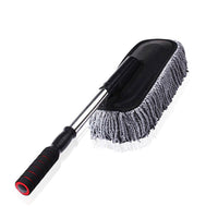 Car Wash Mop with Telescopic Handle and Dust Duster for Vehicle Cleaning