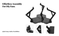 Robot Action Base Multiple Adapters Robot Model Display Base Action Figure Display Stand Sturdy and Sturdy for Hobbyists