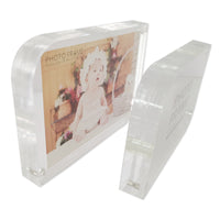 Magnetic Acrylic Photo Frame with Rounded Corners for Kids' Photos and Certificates