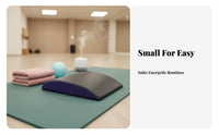 Lumbar Support Arched Ab Mat Lightweight & Portable Arched Back Cushion High-Density Foam Sit-up Pad Full Range of Motion for Home Gym Users, Beginners, Athletes, Abdominal Training, Floor Exercises, Workout