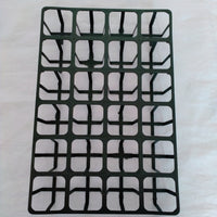 32-Hole Succulent Plant Seedling Tray with Pot Holder
