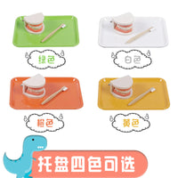 Montessori Dental Hygiene Learning Set for Kids - Educational Tooth Model and Brushing Kit