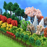 DIY Miniature Tree Model Kit for Sand Table Scenery and Micro Landscape Decoration