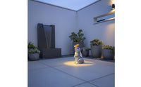 Auto On/deactivate Solar Rabbit Statue Light No Wiring Required Solar Rabbit Statue Ideal Gift for Patio, Pathway, Yard